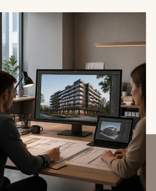 3D визуализация архитектуры и объектов строительства в Узловой